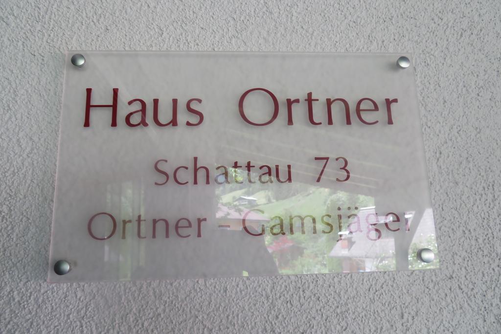 Haus Ortner Apartman Russbach am Pass Gschütt Kültér fotó